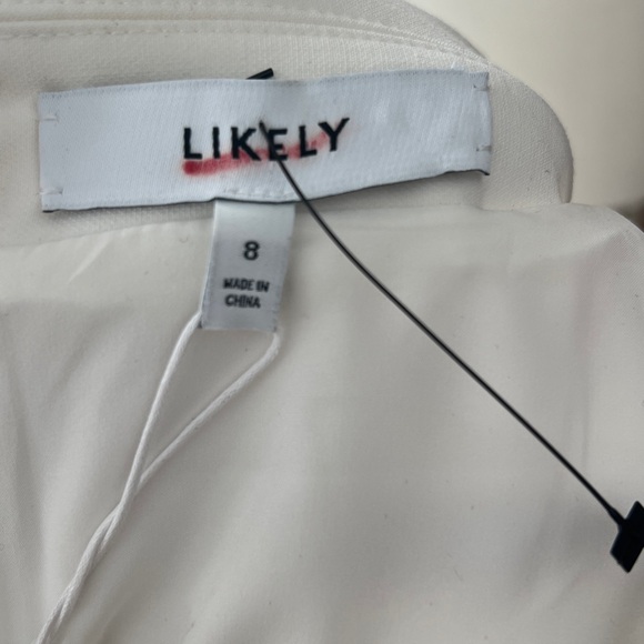 LIKELY Gloria Feather Trim Blazer Jacket Mini Dress Size 8 NWT - Picture 11 of 11